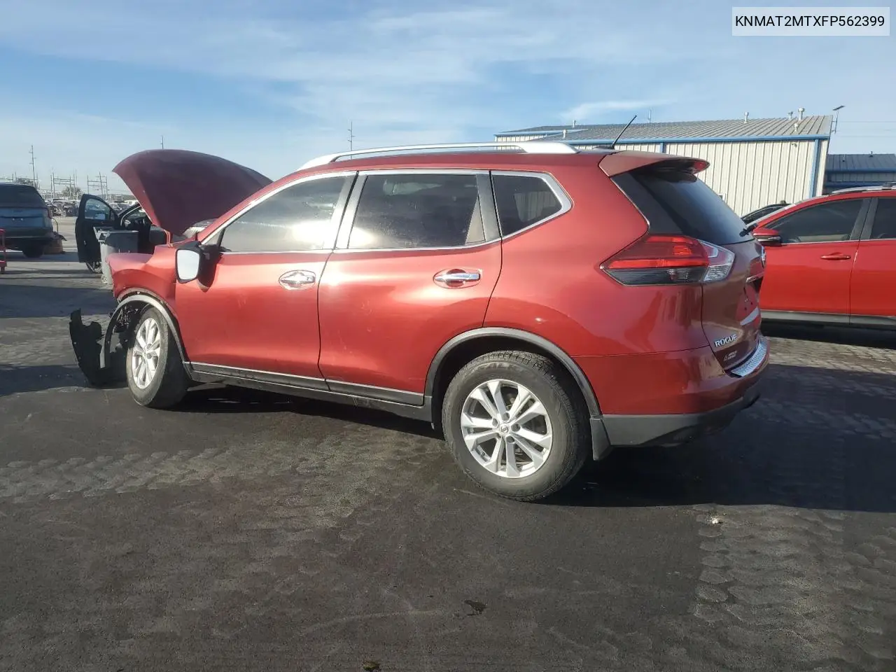 KNMAT2MTXFP562399 2015 Nissan Rogue S
