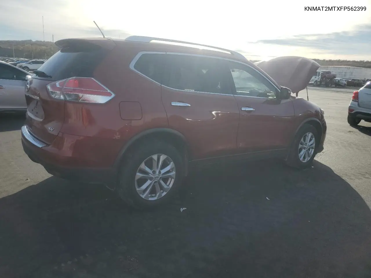 KNMAT2MTXFP562399 2015 Nissan Rogue S