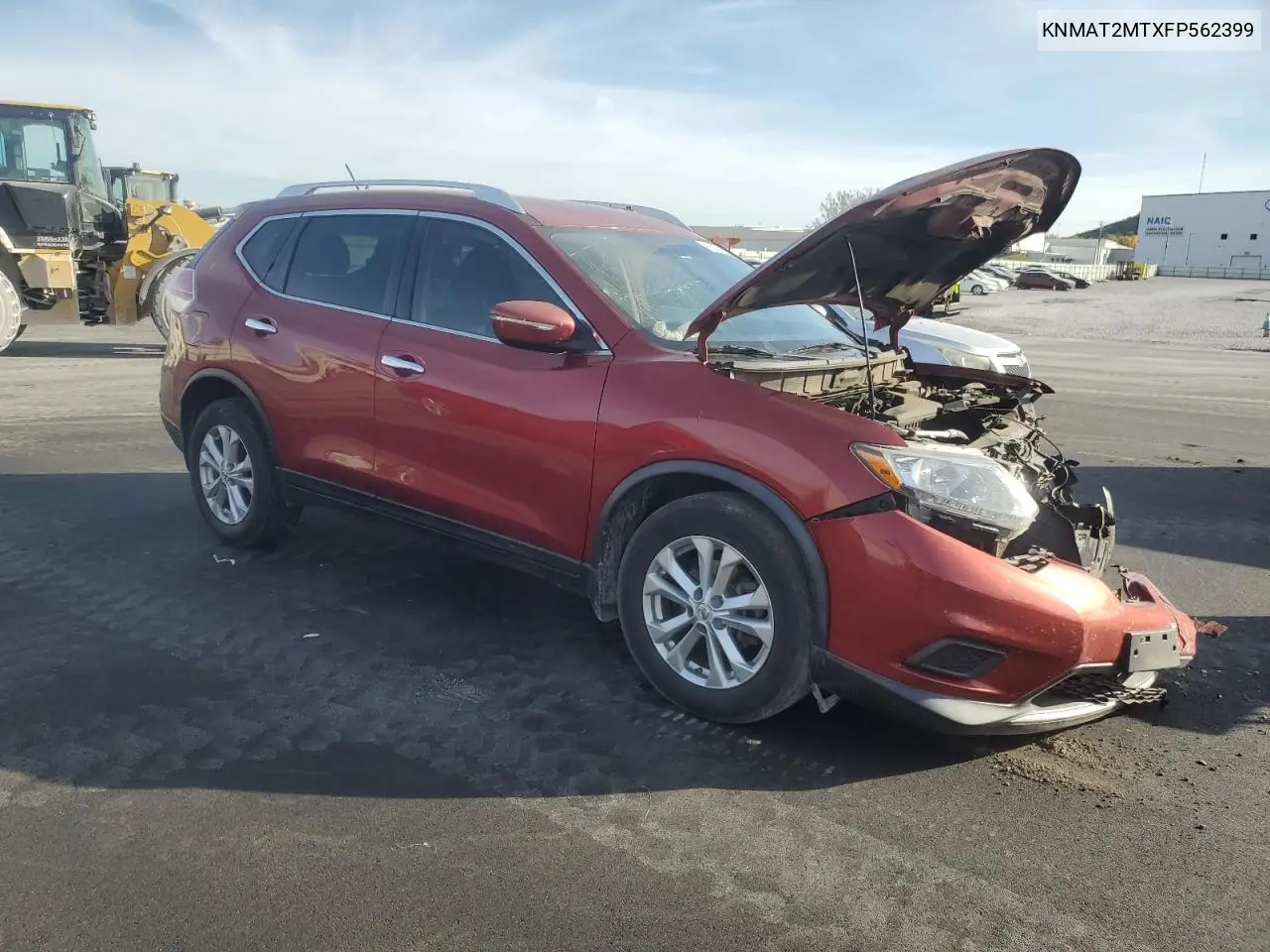 KNMAT2MTXFP562399 2015 Nissan Rogue S