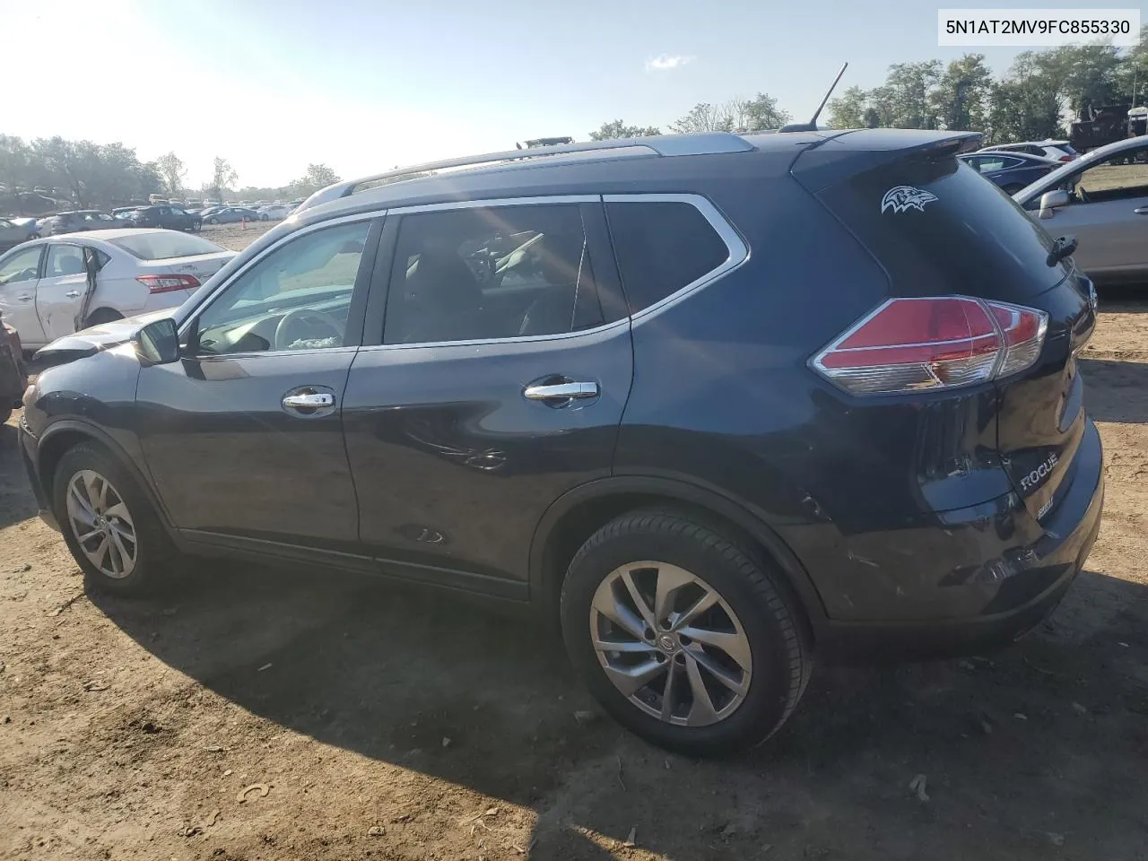 5N1AT2MV9FC855330 2015 Nissan Rogue S