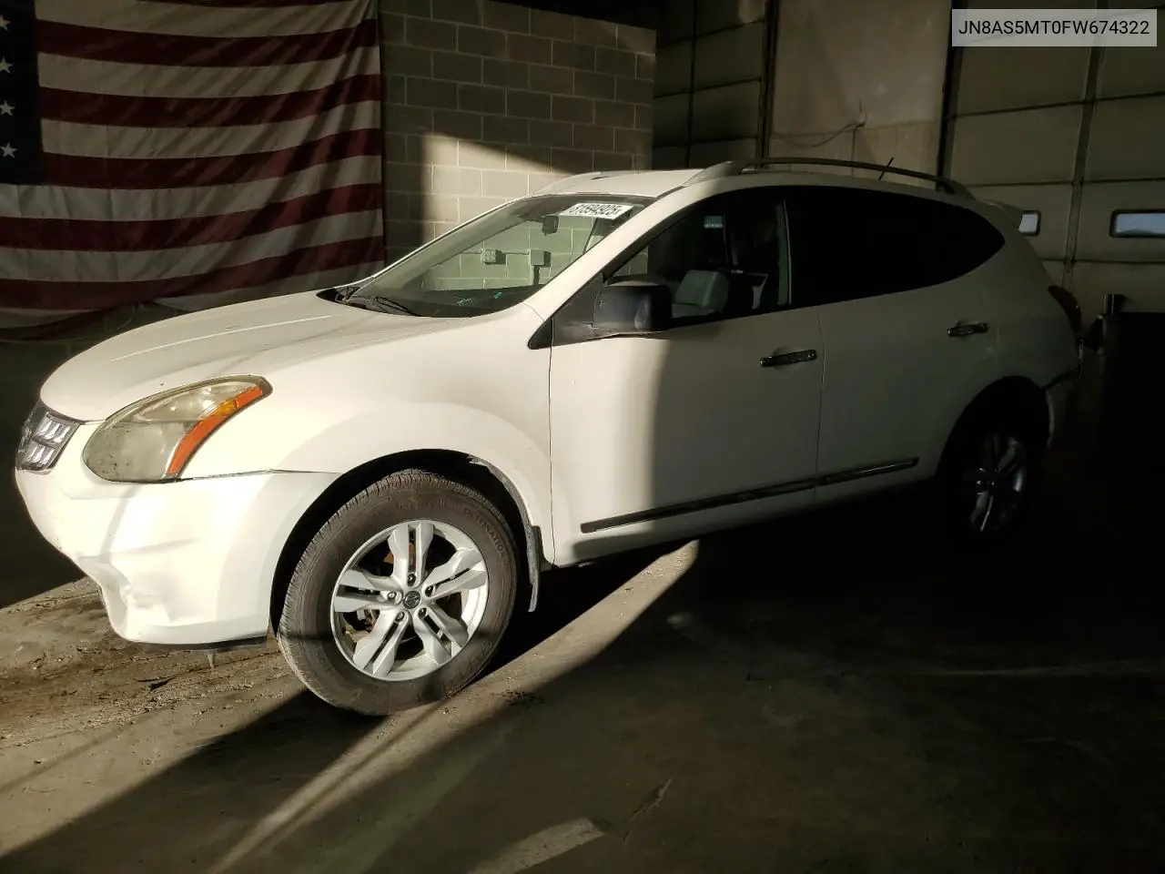 JN8AS5MT0FW674322 2015 Nissan Rogue Select S