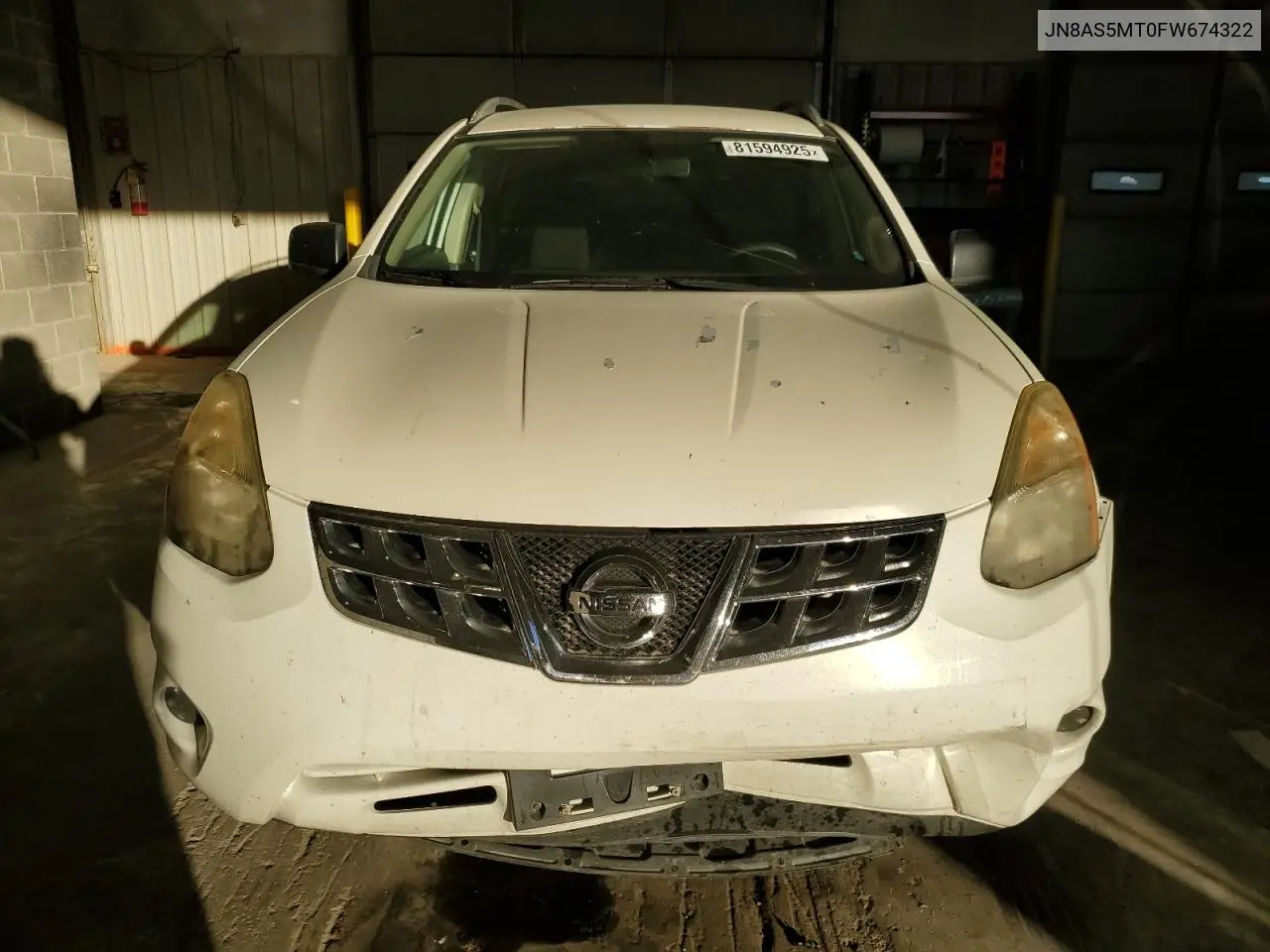 JN8AS5MT0FW674322 2015 Nissan Rogue Select S