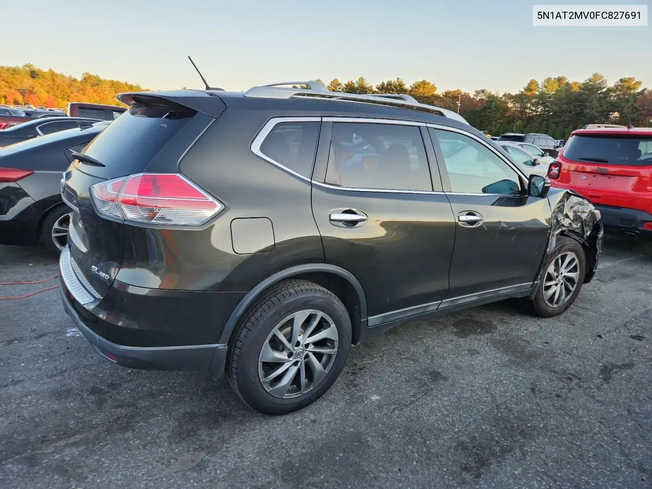5N1AT2MV0FC827691 2015 Nissan Rogue S