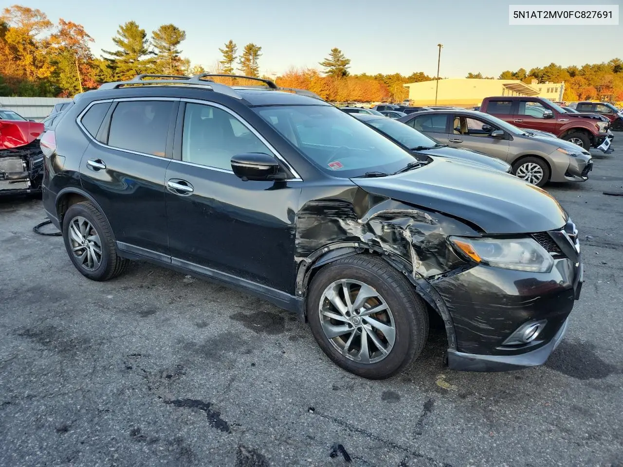 5N1AT2MV0FC827691 2015 Nissan Rogue S