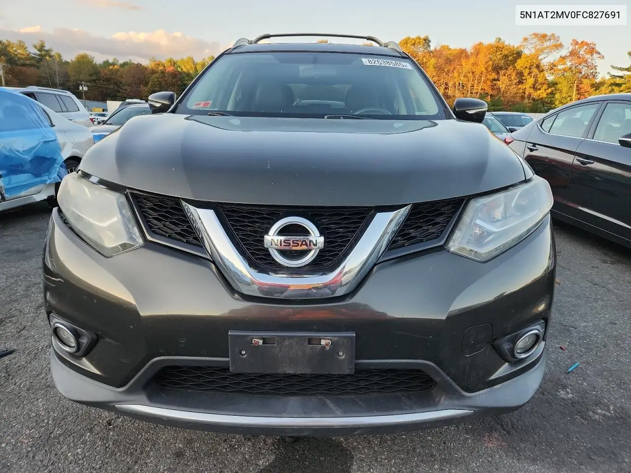 5N1AT2MV0FC827691 2015 Nissan Rogue S