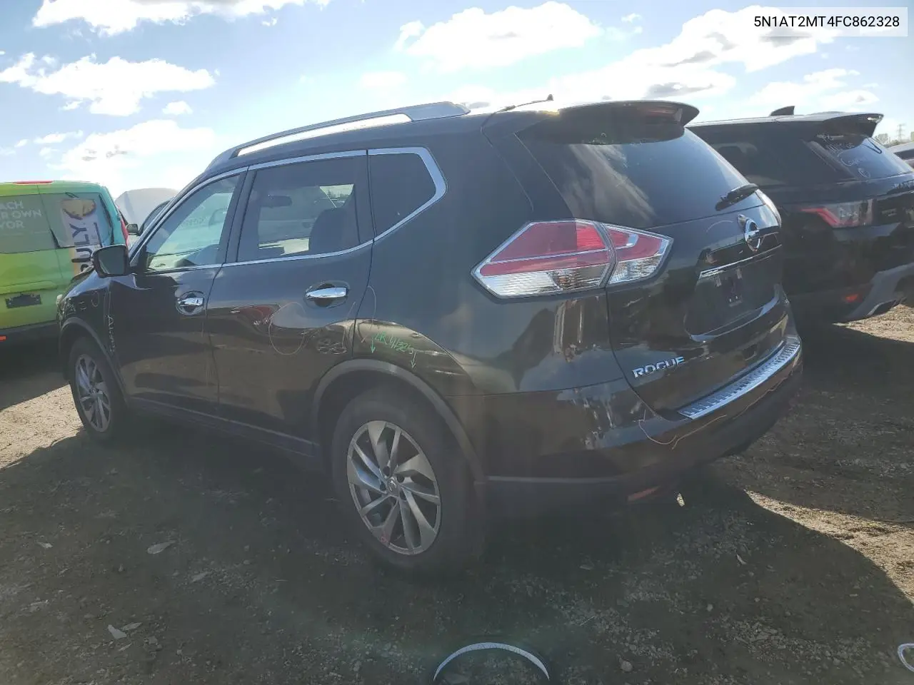 5N1AT2MT4FC862328 2015 Nissan Rogue S