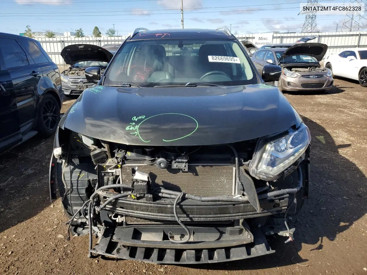 5N1AT2MT4FC862328 2015 Nissan Rogue S