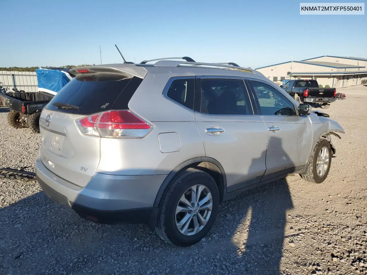 KNMAT2MTXFP550401 2015 Nissan Rogue S