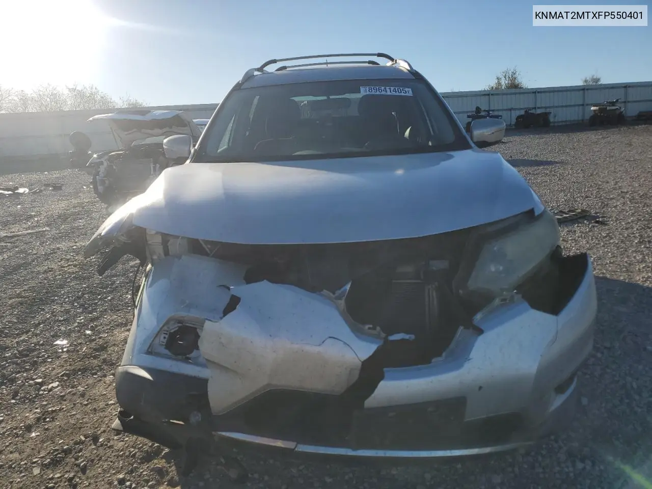 KNMAT2MTXFP550401 2015 Nissan Rogue S