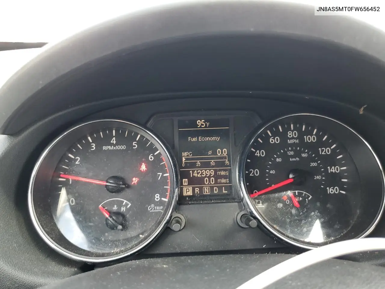 JN8AS5MT0FW656452 2015 Nissan Rogue Select S