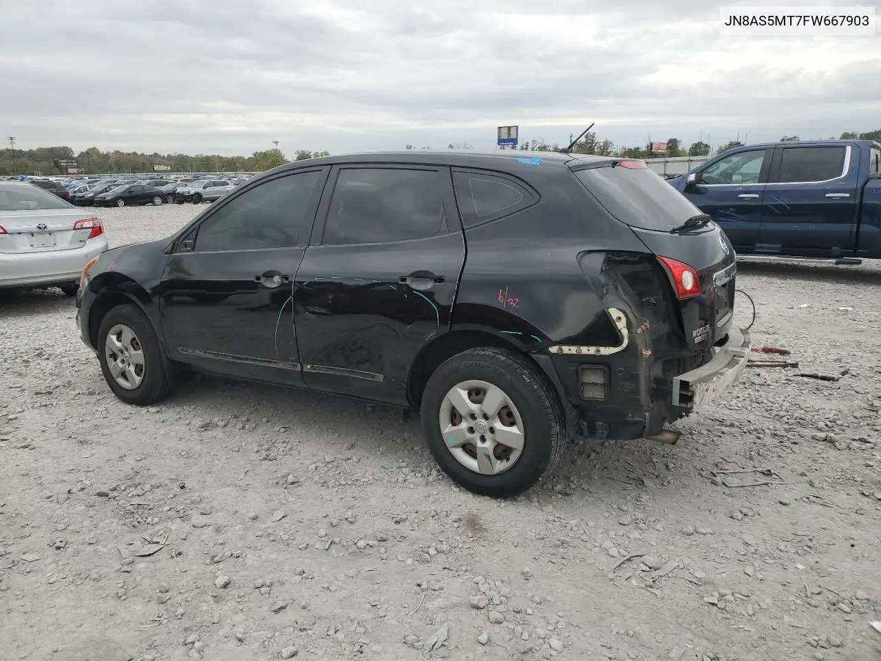 JN8AS5MT7FW667903 2015 Nissan Rogue Select S