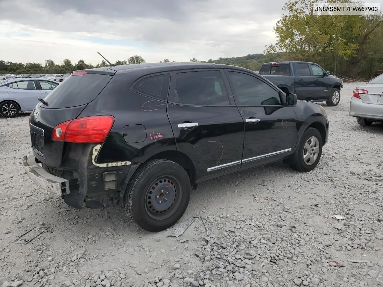 JN8AS5MT7FW667903 2015 Nissan Rogue Select S