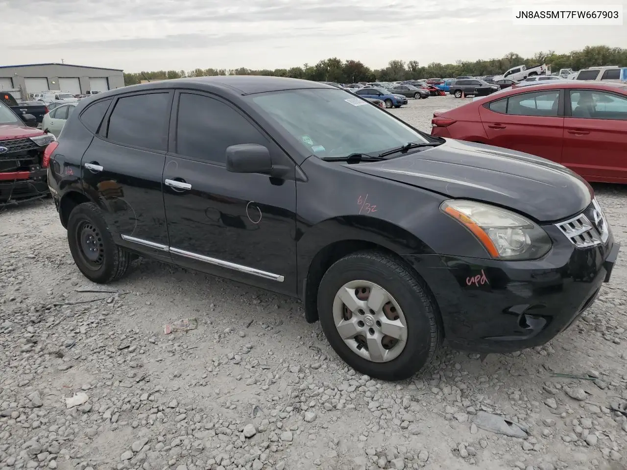 JN8AS5MT7FW667903 2015 Nissan Rogue Select S