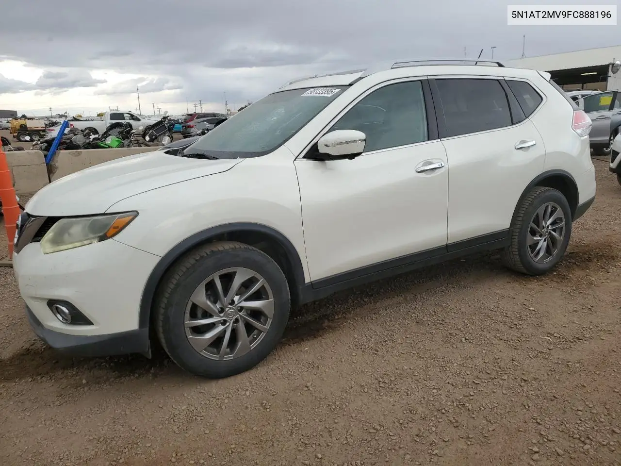 5N1AT2MV9FC888196 2015 Nissan Rogue S