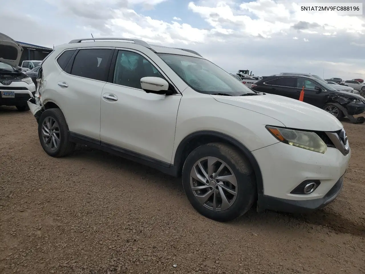 5N1AT2MV9FC888196 2015 Nissan Rogue S