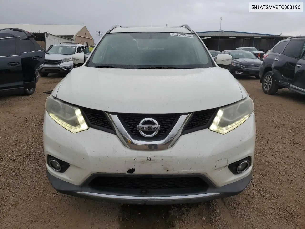 5N1AT2MV9FC888196 2015 Nissan Rogue S