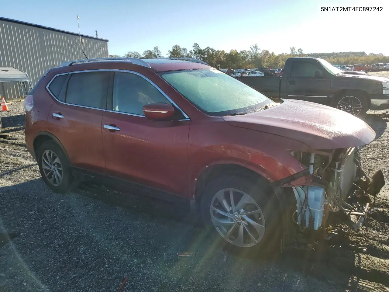 5N1AT2MT4FC897242 2015 Nissan Rogue S