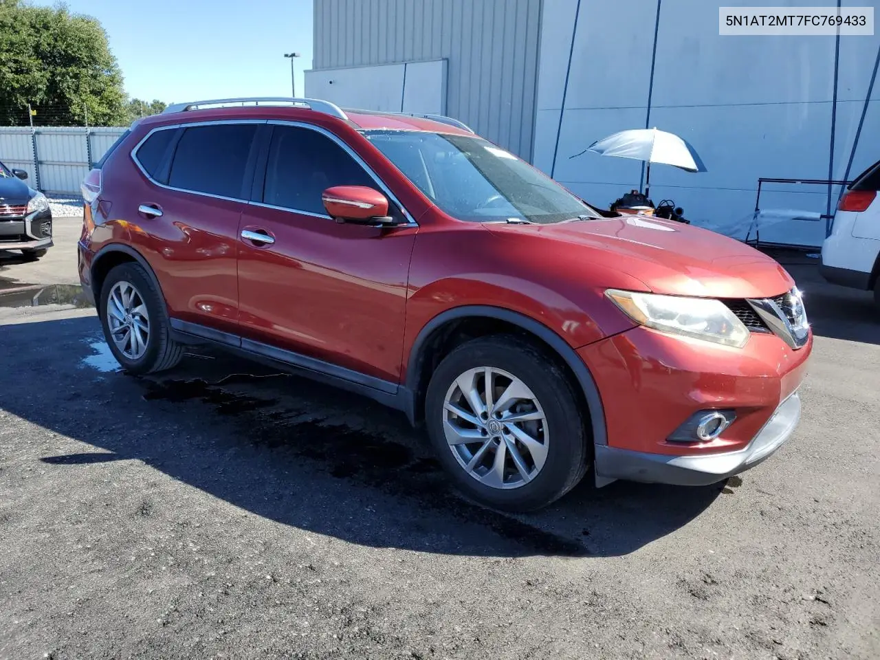 5N1AT2MT7FC769433 2015 Nissan Rogue S