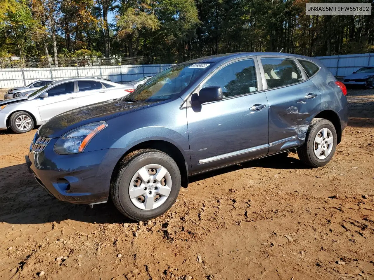 JN8AS5MT9FW651802 2015 Nissan Rogue Select S