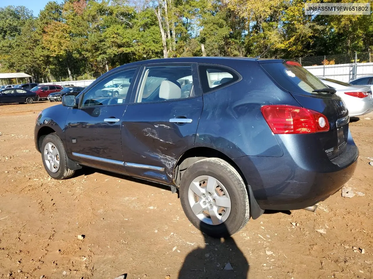 JN8AS5MT9FW651802 2015 Nissan Rogue Select S