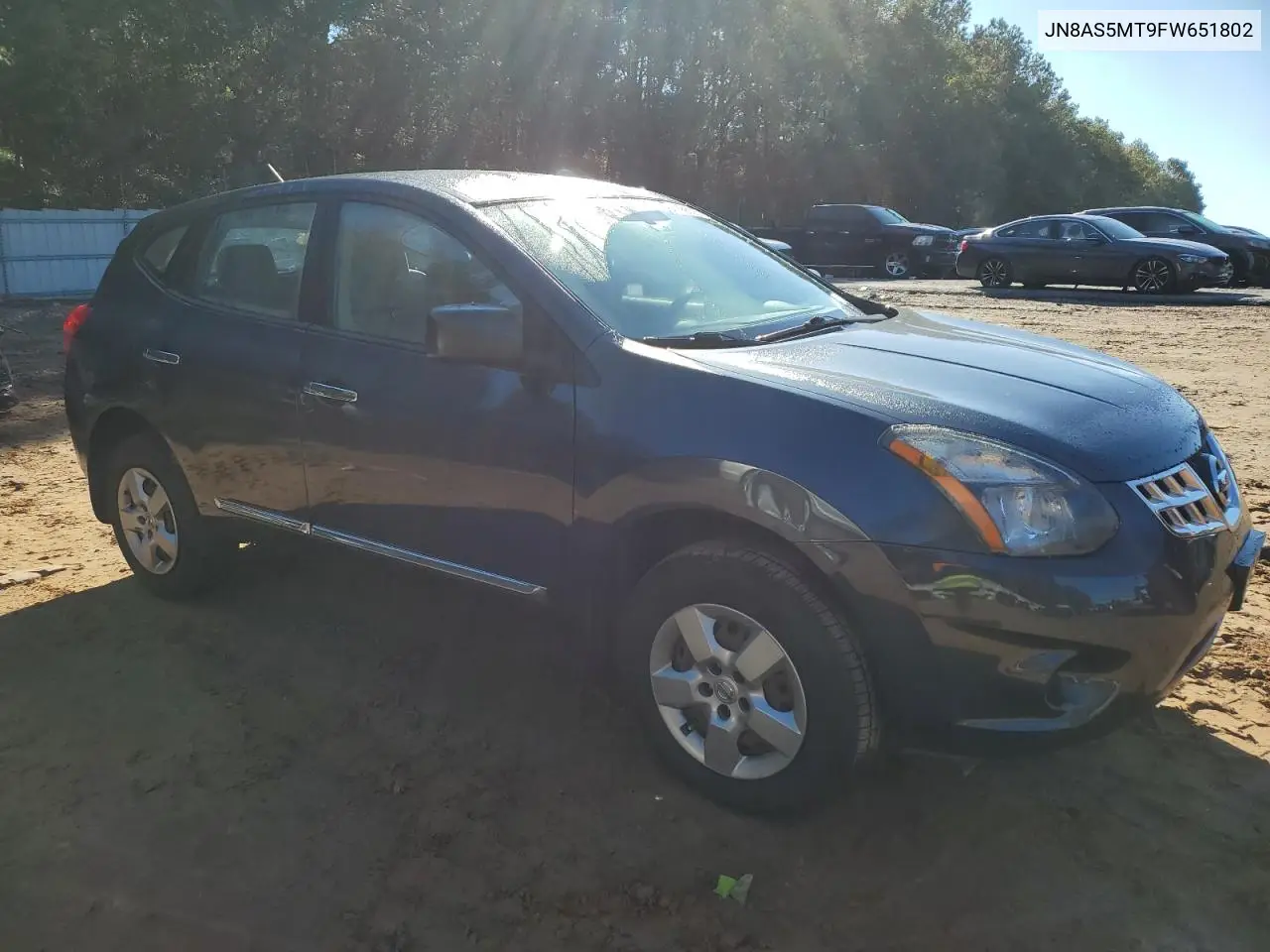 JN8AS5MT9FW651802 2015 Nissan Rogue Select S