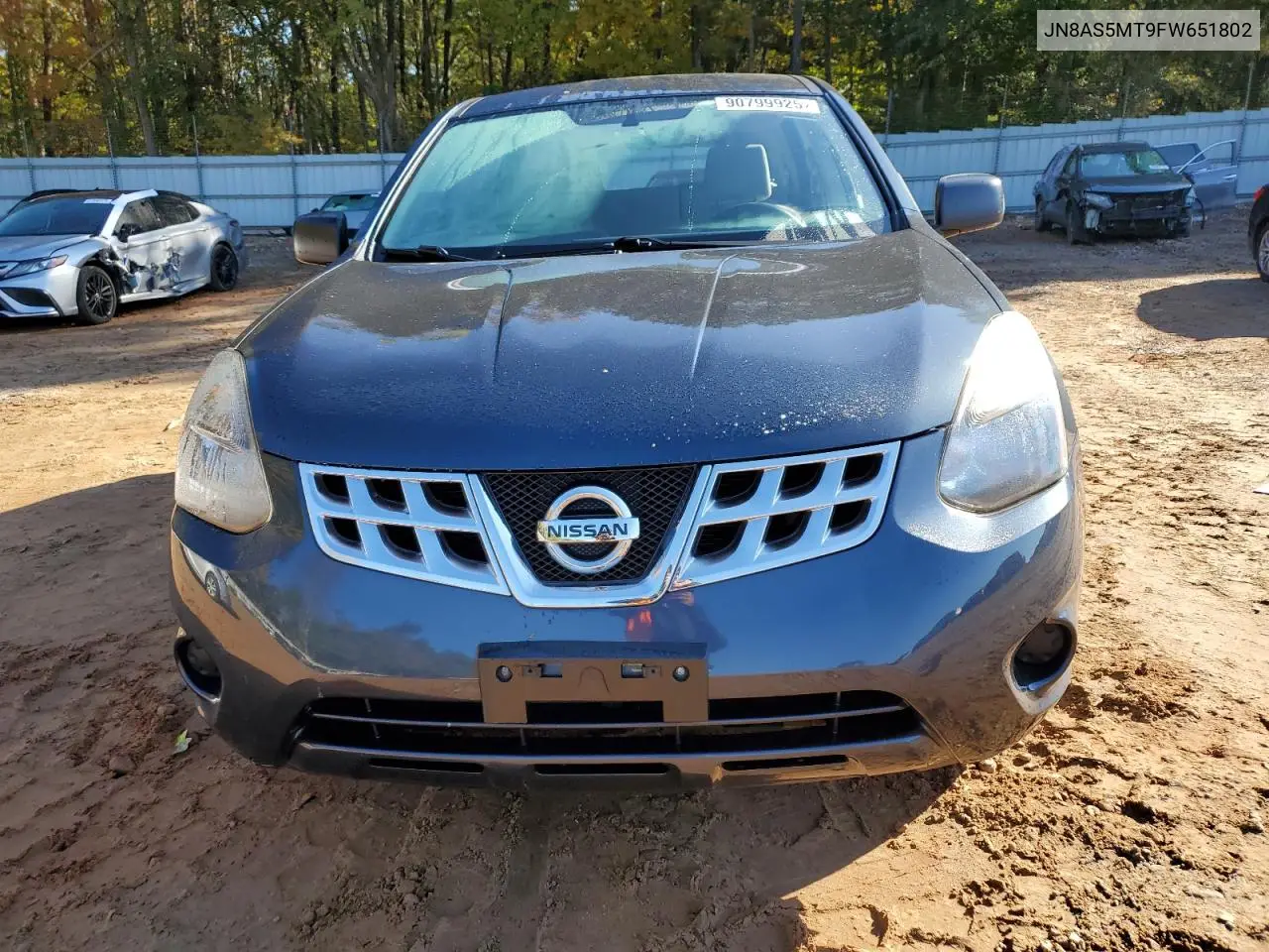 JN8AS5MT9FW651802 2015 Nissan Rogue Select S