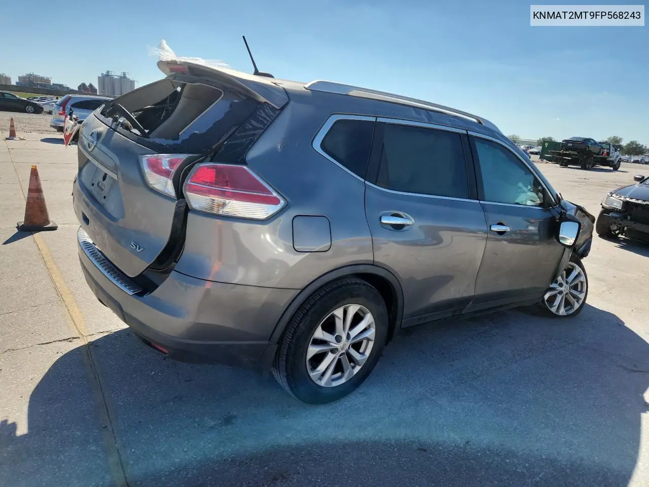KNMAT2MT9FP568243 2015 Nissan Rogue S