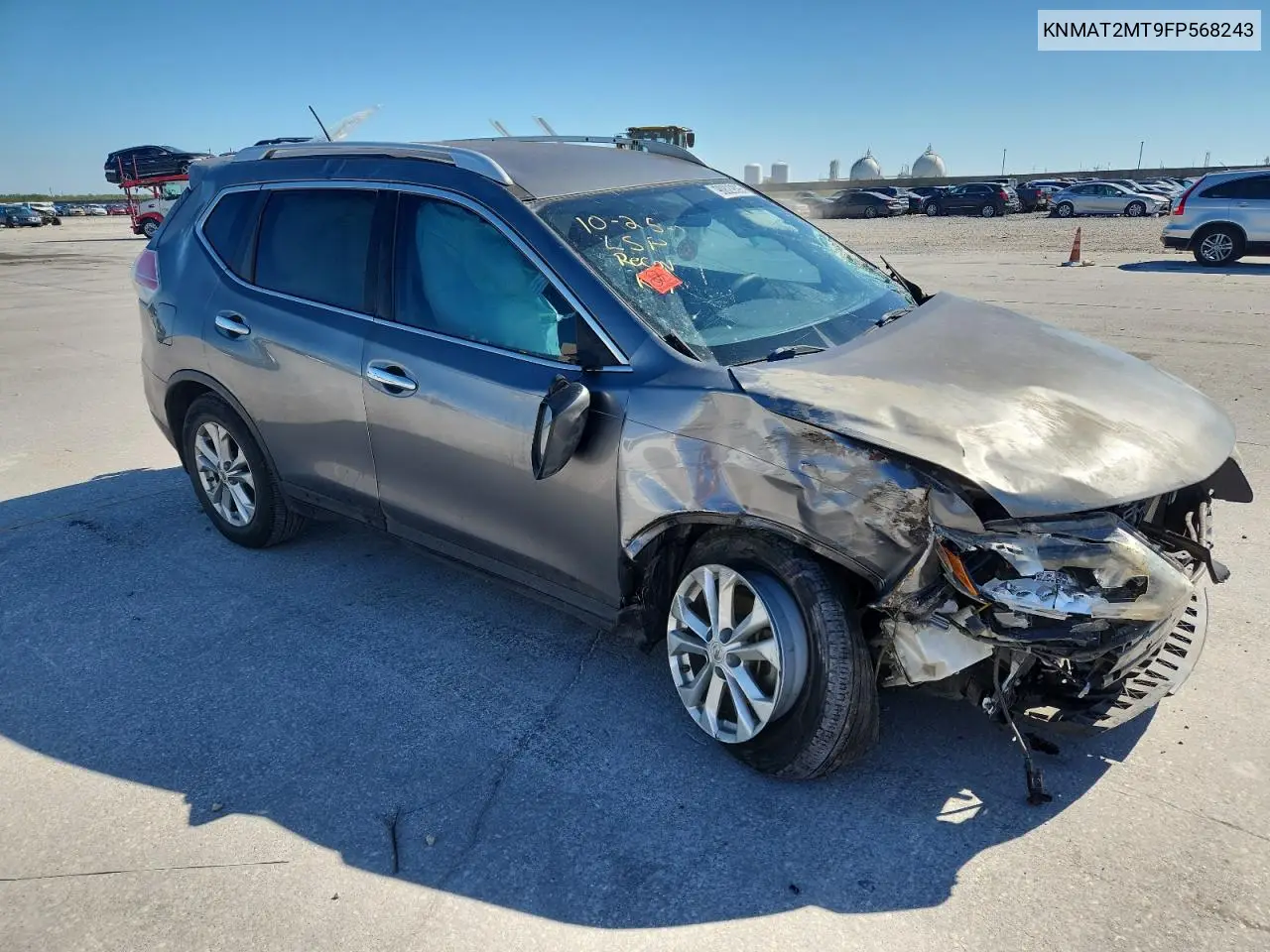 KNMAT2MT9FP568243 2015 Nissan Rogue S