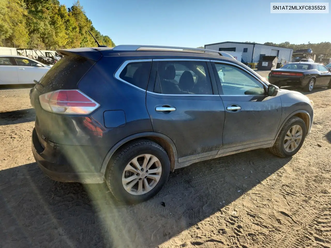 5N1AT2MLXFC835523 2015 Nissan Rogue S