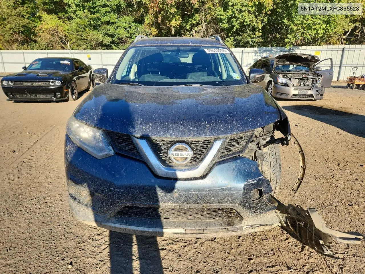 5N1AT2MLXFC835523 2015 Nissan Rogue S