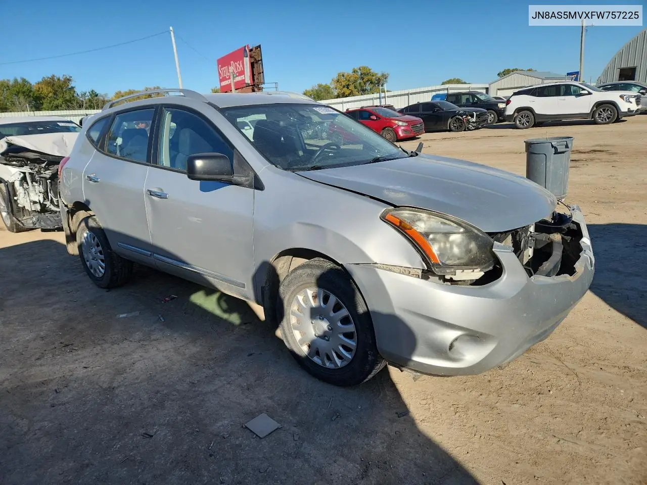 JN8AS5MVXFW757225 2015 Nissan Rogue Select S