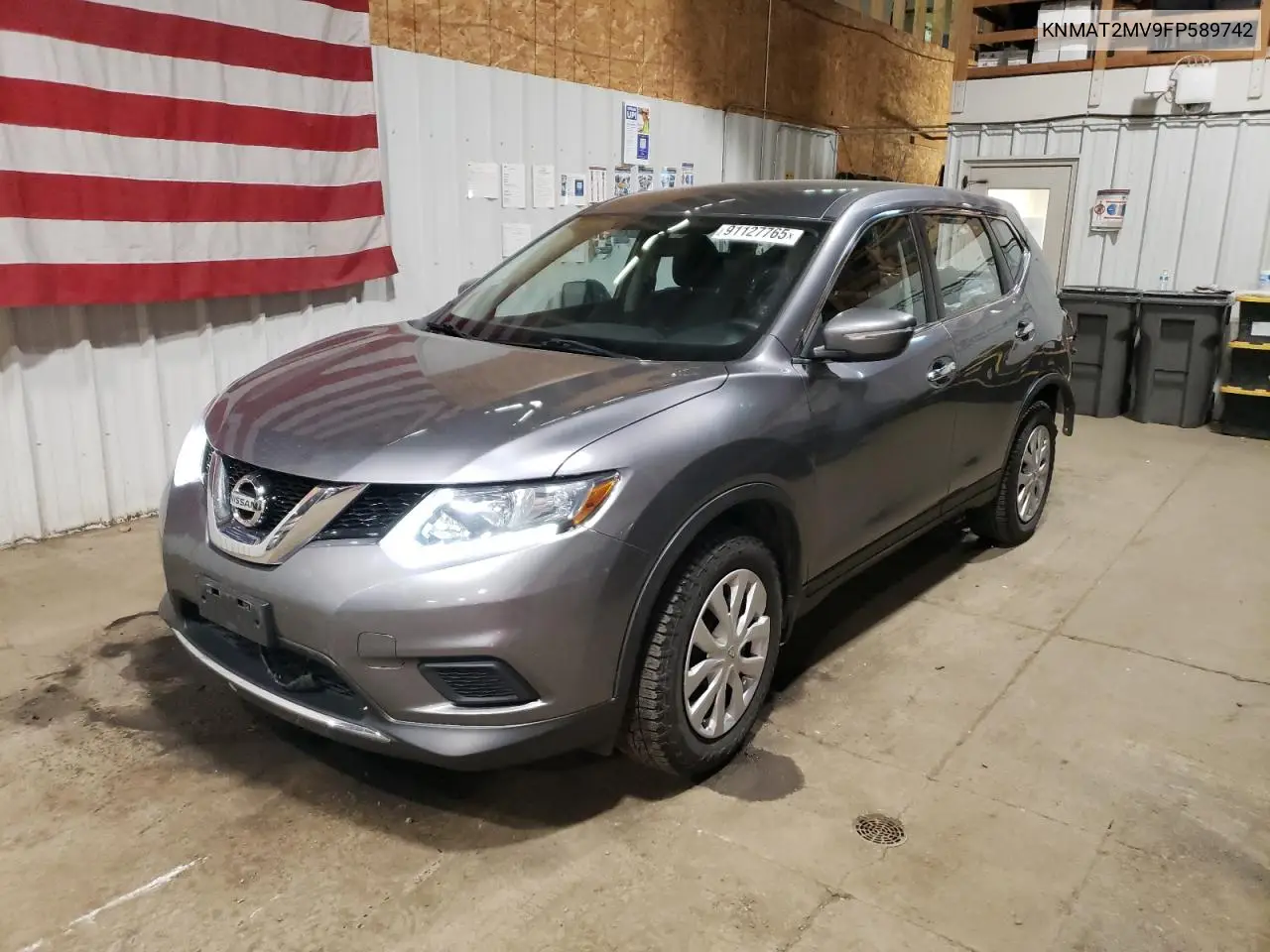KNMAT2MV9FP589742 2015 Nissan Rogue S