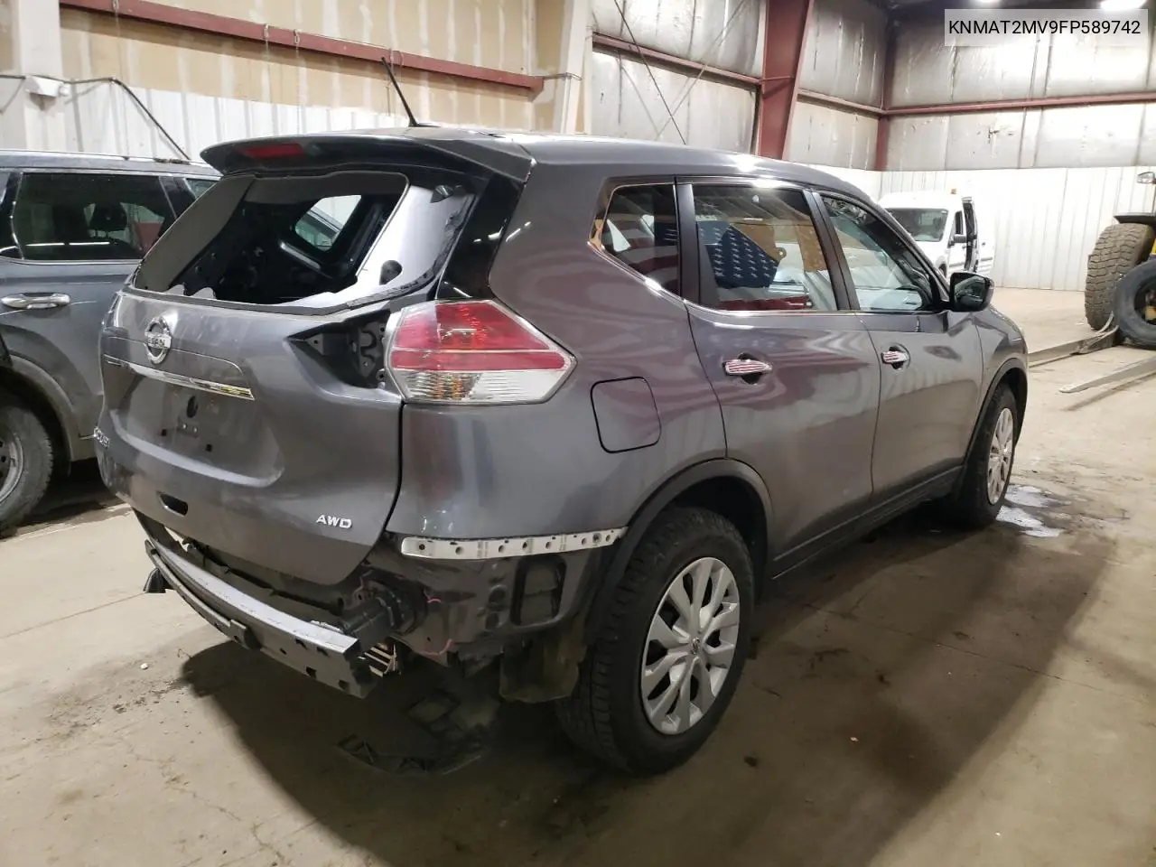 KNMAT2MV9FP589742 2015 Nissan Rogue S