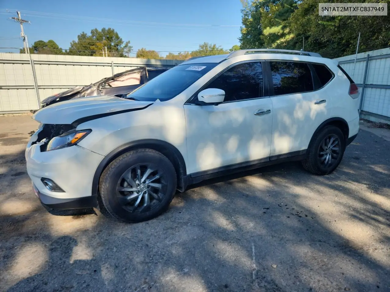 5N1AT2MTXFC837949 2015 Nissan Rogue S