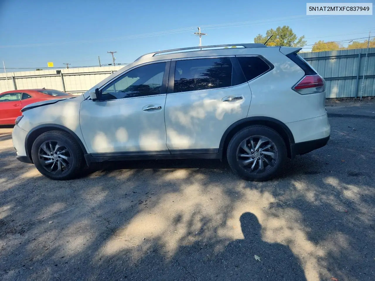 5N1AT2MTXFC837949 2015 Nissan Rogue S