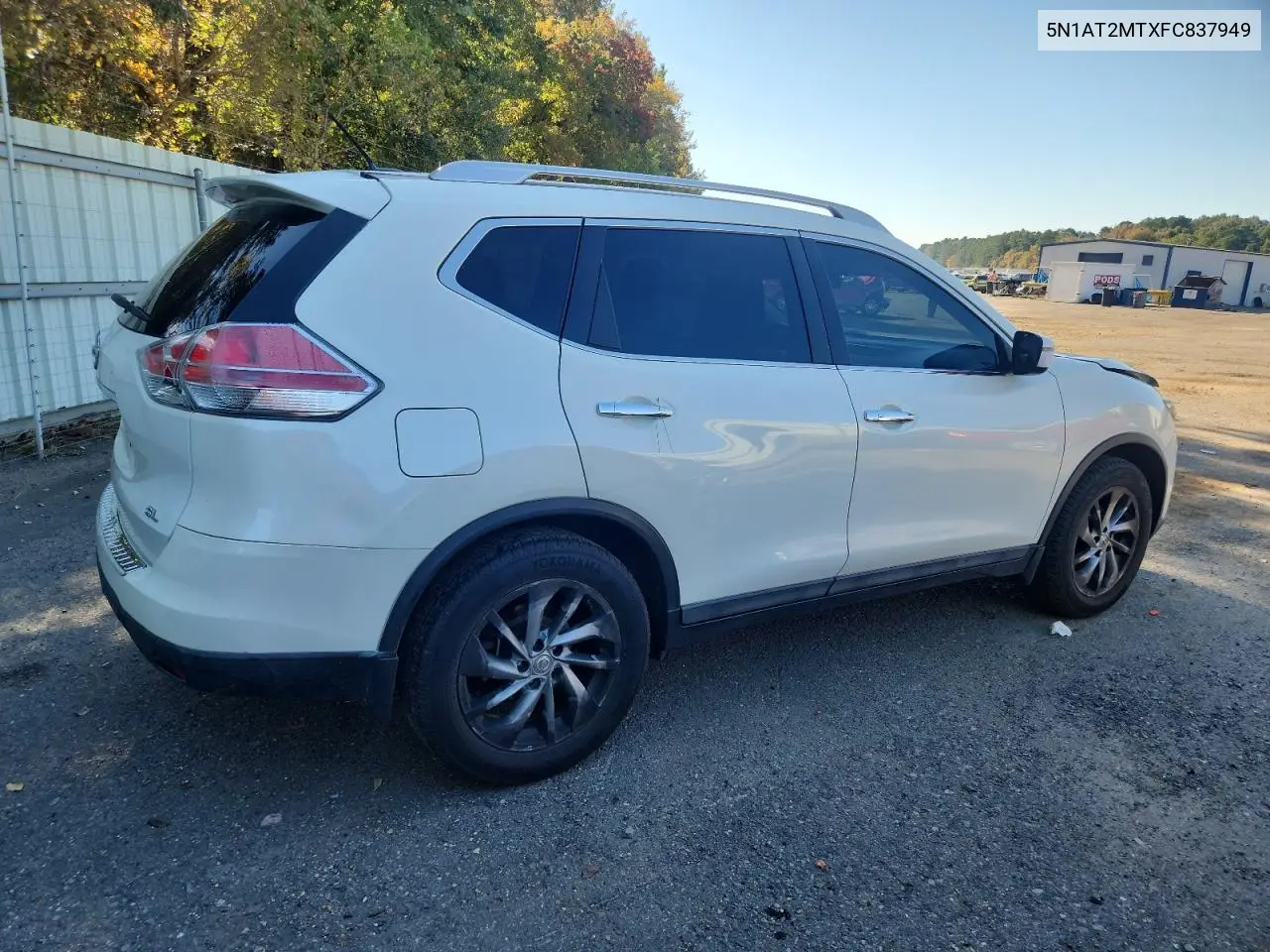 5N1AT2MTXFC837949 2015 Nissan Rogue S