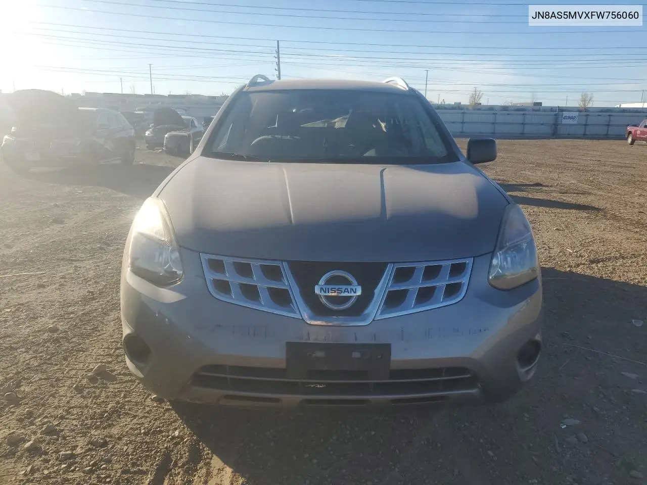 JN8AS5MVXFW756060 2015 Nissan Rogue Select S