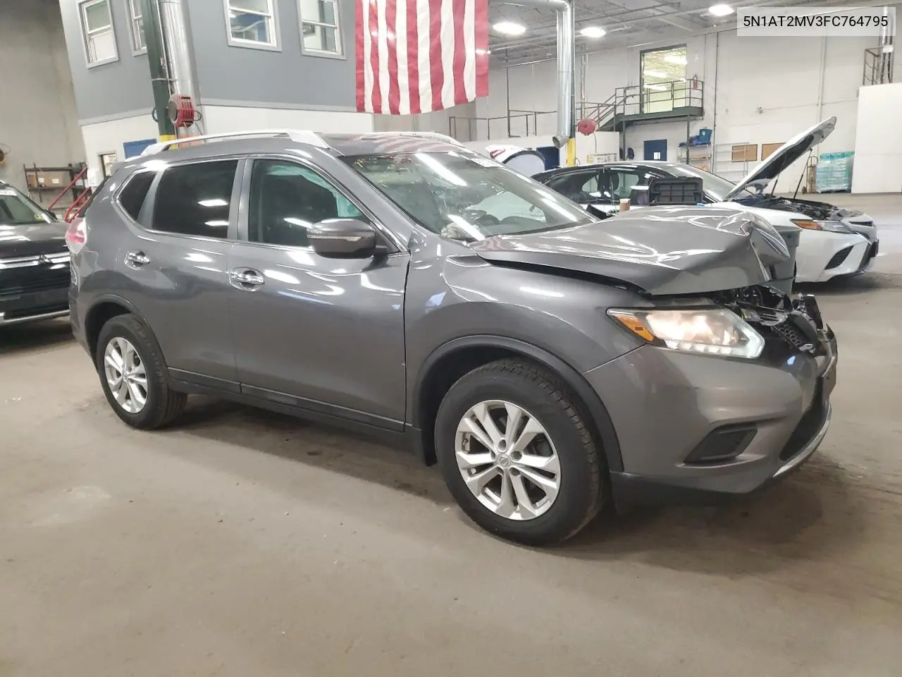 5N1AT2MV3FC764795 2015 Nissan Rogue S