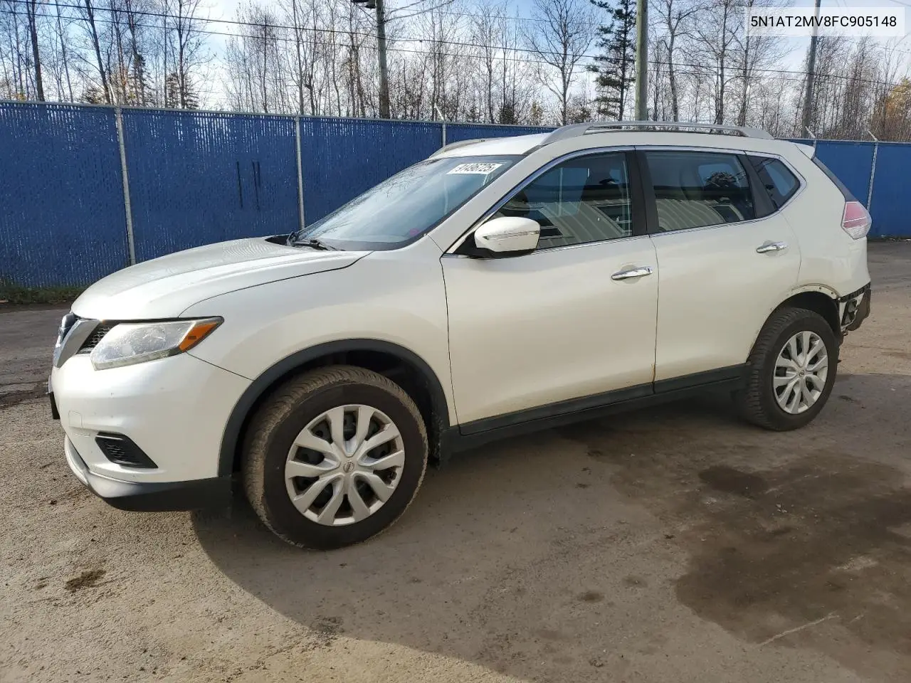 5N1AT2MV8FC905148 2015 Nissan Rogue S