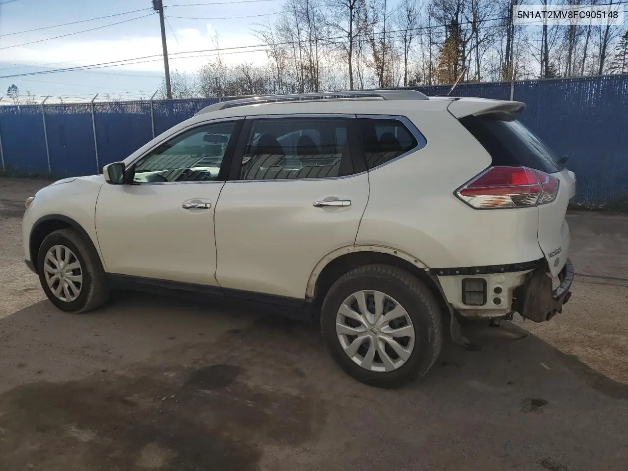 5N1AT2MV8FC905148 2015 Nissan Rogue S