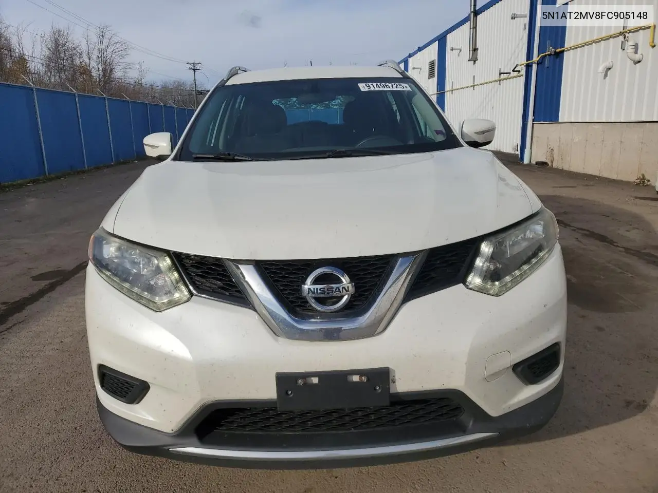 5N1AT2MV8FC905148 2015 Nissan Rogue S