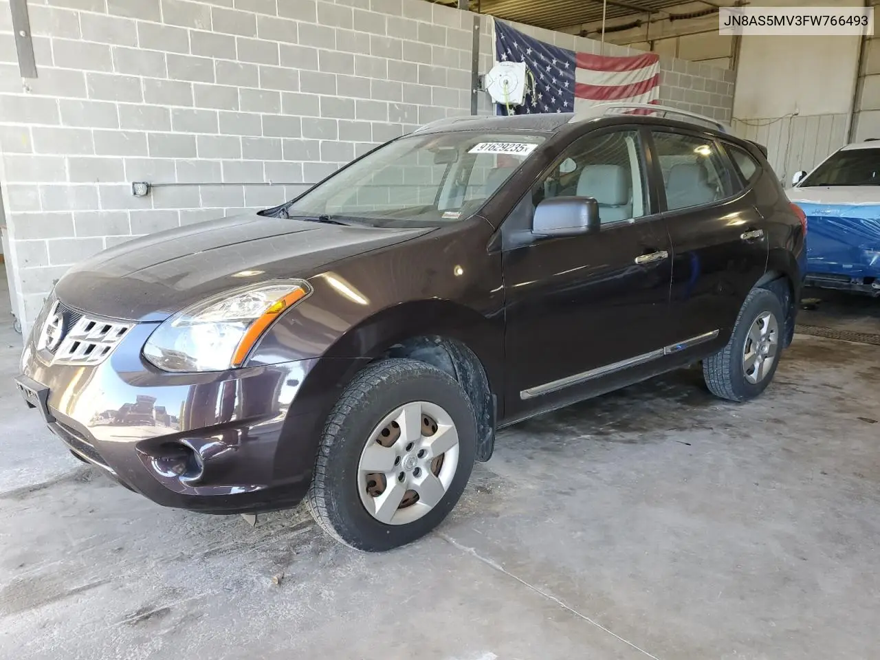 JN8AS5MV3FW766493 2015 Nissan Rogue Select S