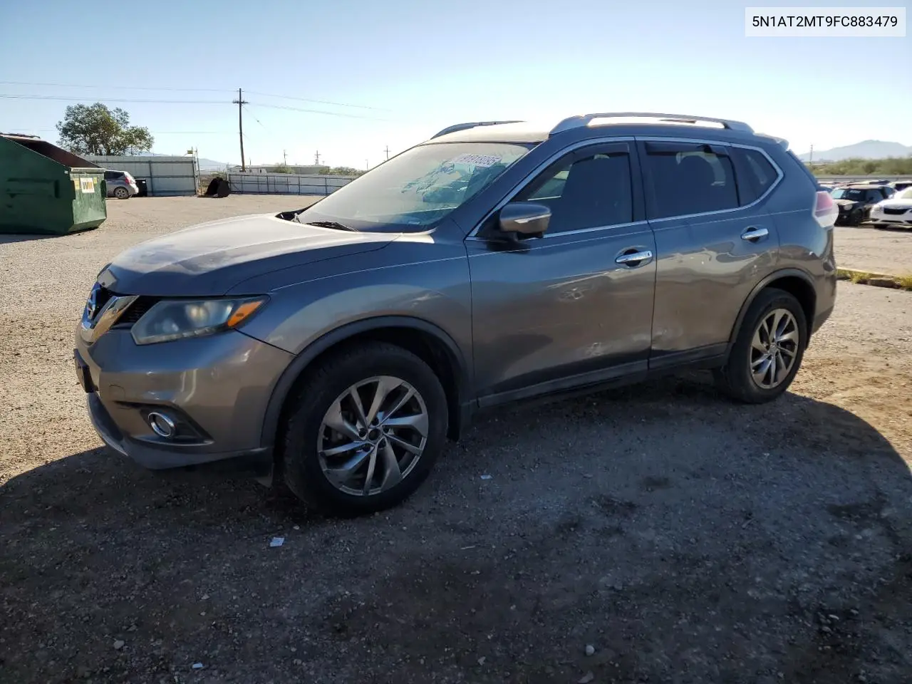 5N1AT2MT9FC883479 2015 Nissan Rogue S