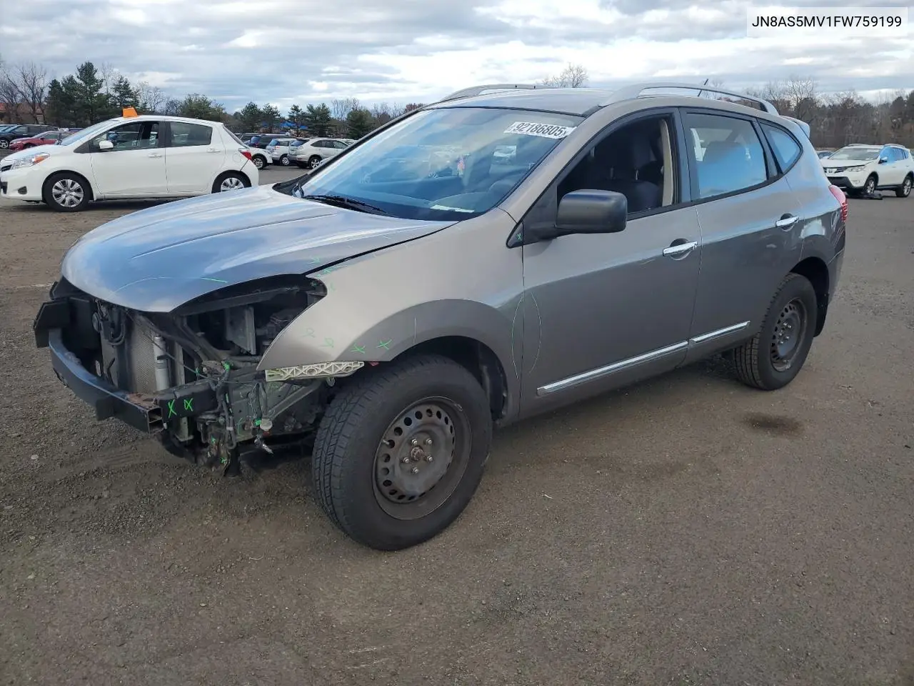 JN8AS5MV1FW759199 2015 Nissan Rogue Select S