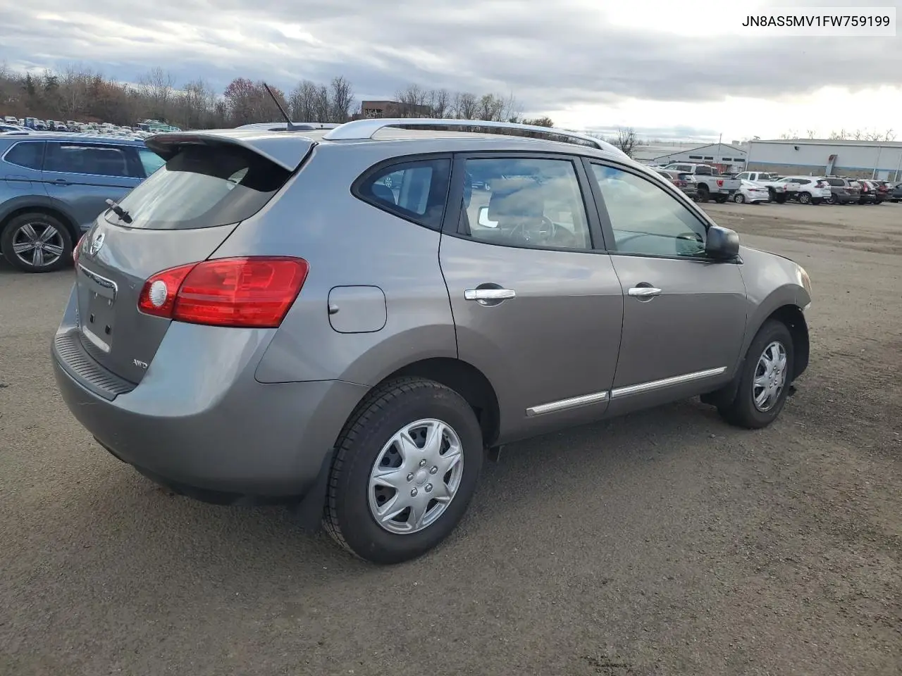 JN8AS5MV1FW759199 2015 Nissan Rogue Select S
