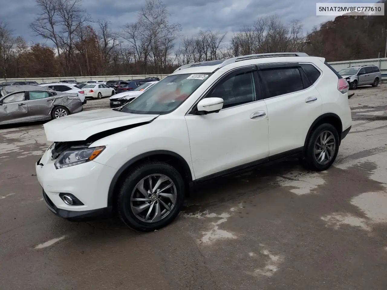 5N1AT2MV8FC777610 2015 Nissan Rogue S
