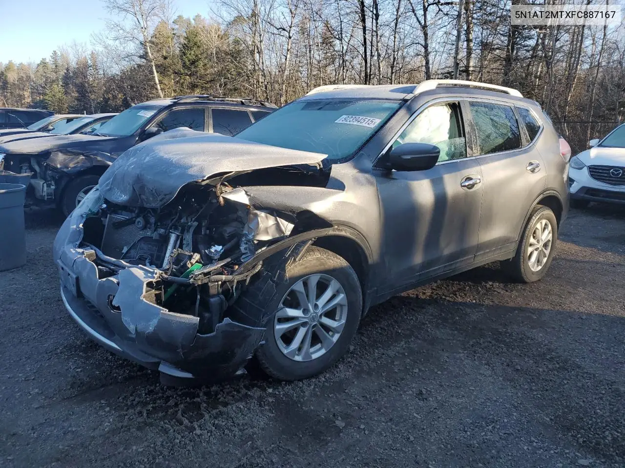 5N1AT2MTXFC887167 2015 Nissan Rogue S