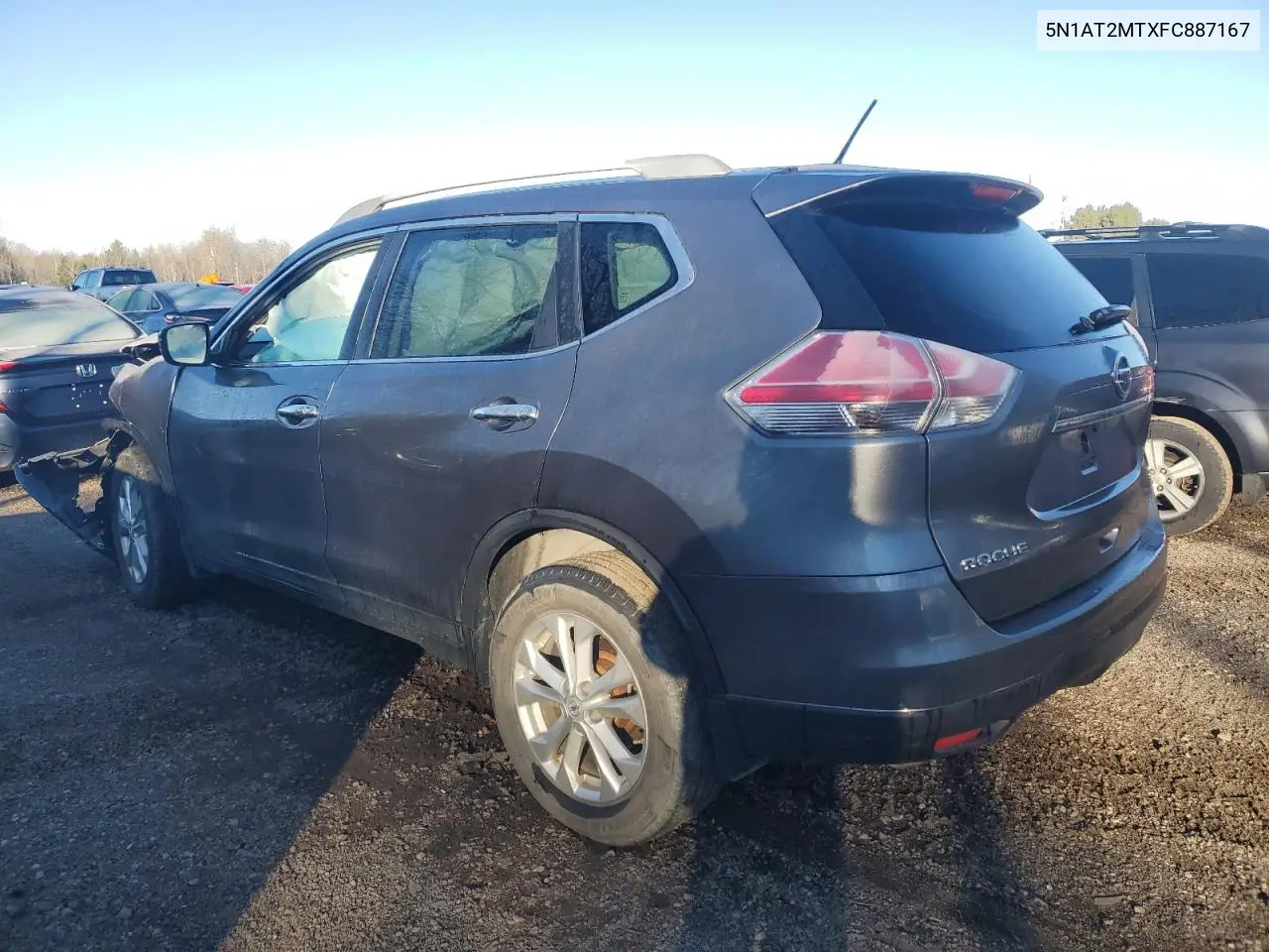 5N1AT2MTXFC887167 2015 Nissan Rogue S