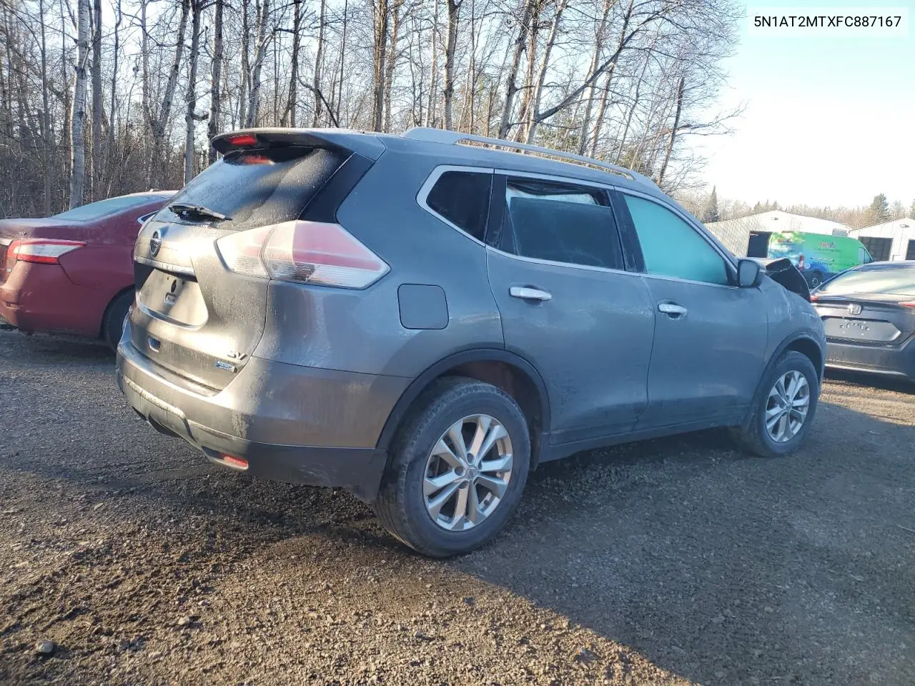 5N1AT2MTXFC887167 2015 Nissan Rogue S