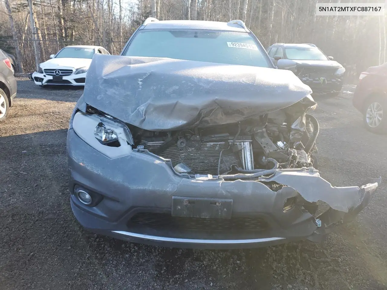5N1AT2MTXFC887167 2015 Nissan Rogue S